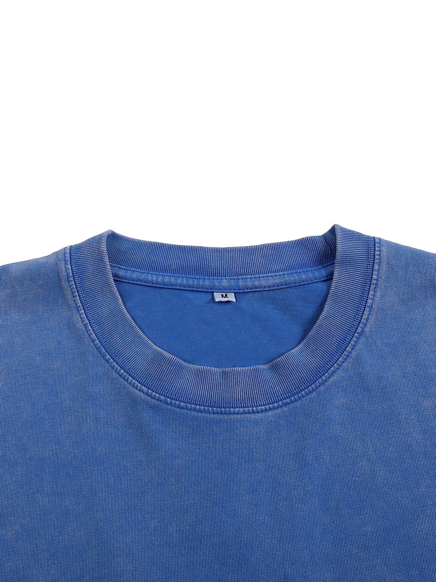 Romans 5:8 Snow Washed Oversized Cotton T-Shirt