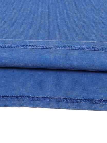 Romans 5:8 Snow Washed Oversized Cotton T-Shirt